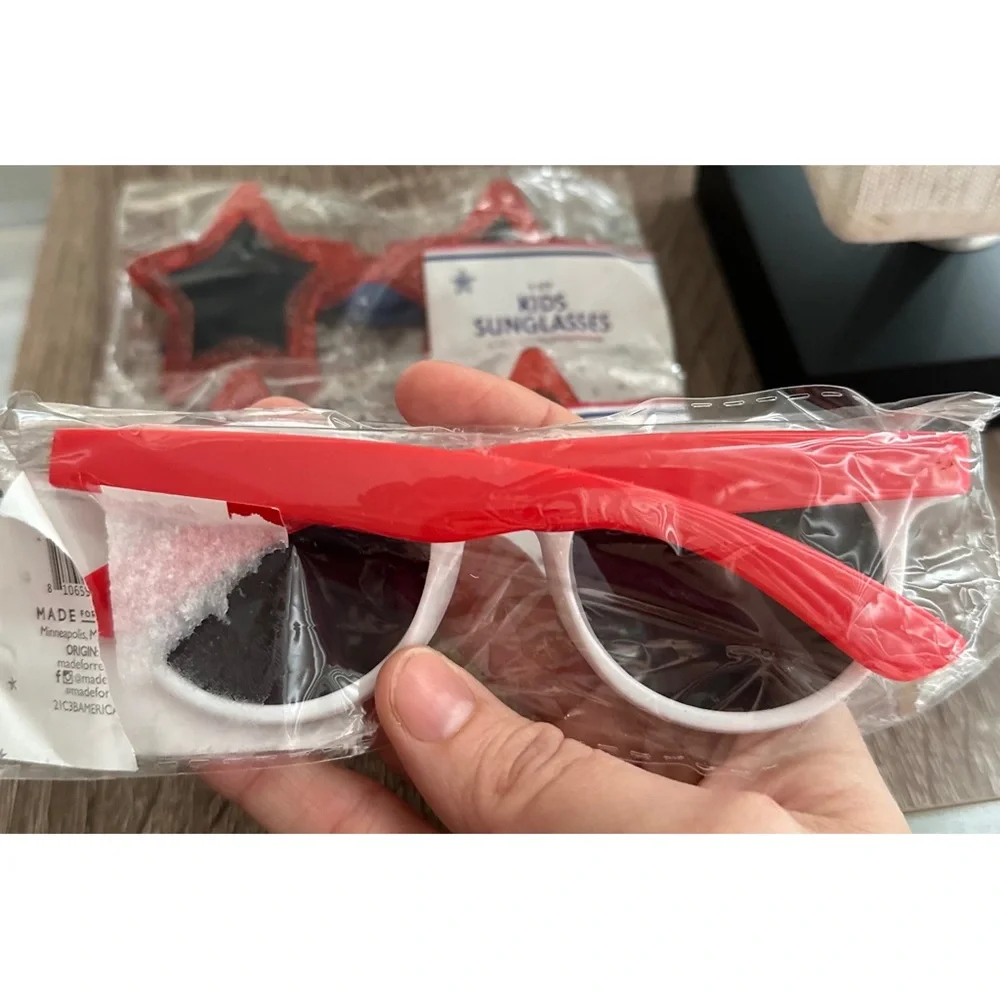 Brand New! Set Of 3 Holiday Festive 4th Of July Sunglasses